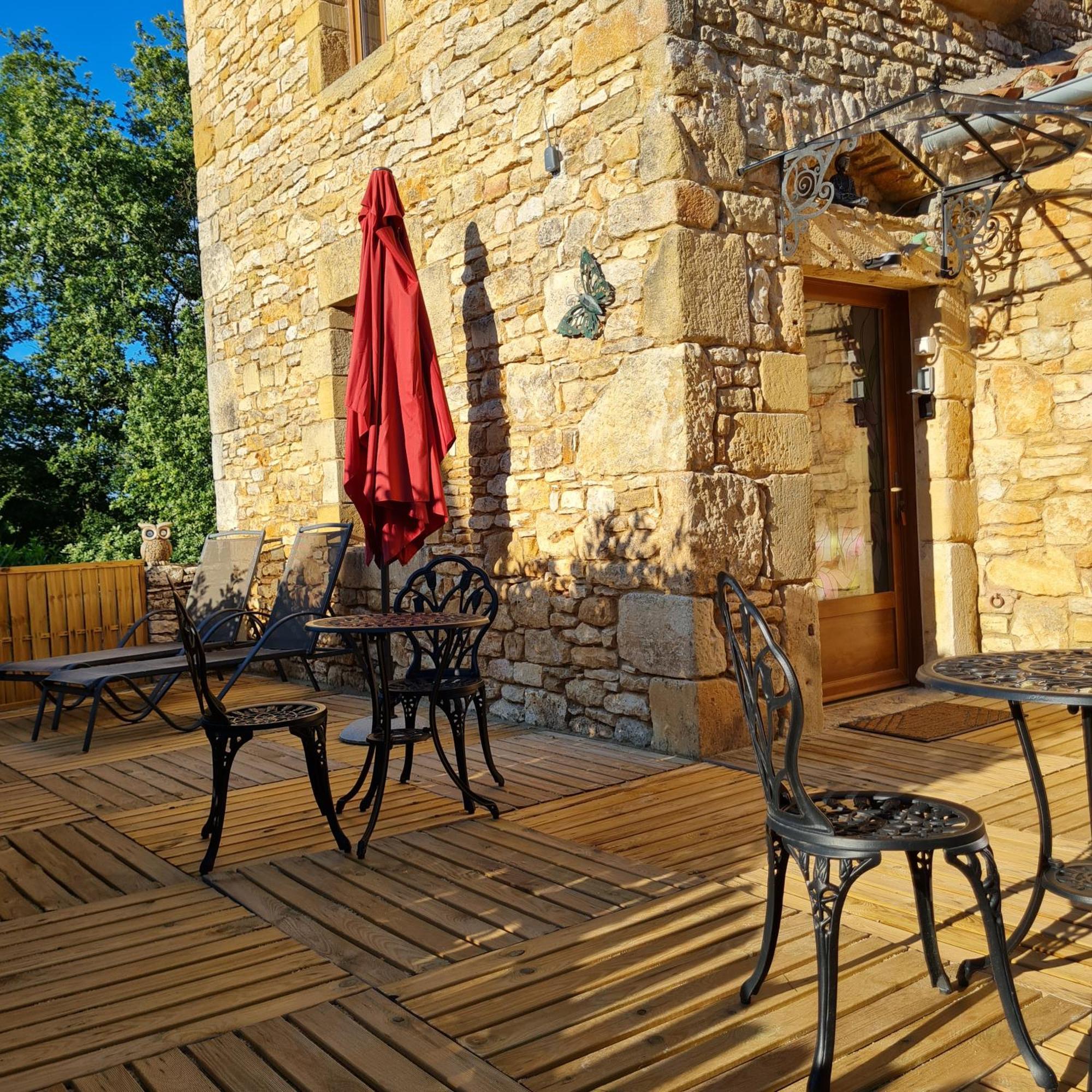 Hotel Domaine Du Cardou Puy-lʼÉvêque Exteriér fotografie