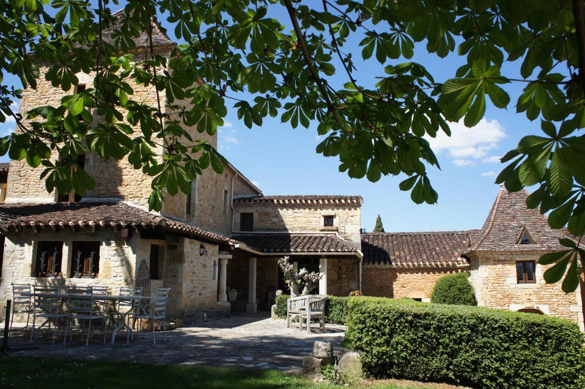 Hotel Domaine Du Cardou Puy-lʼÉvêque Exteriér fotografie